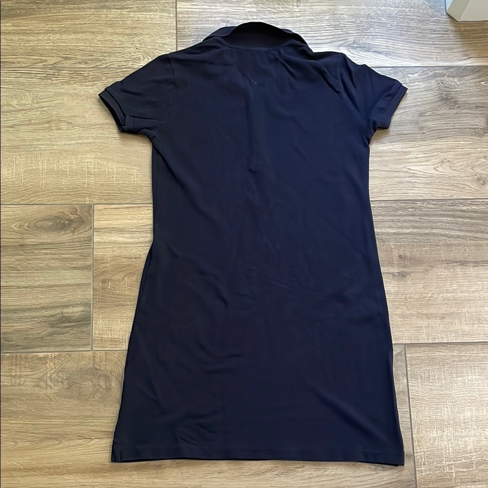 Polo by Ralph Lauren Navy Polo Shirt Dress with White Logo - Picture 6 of 10